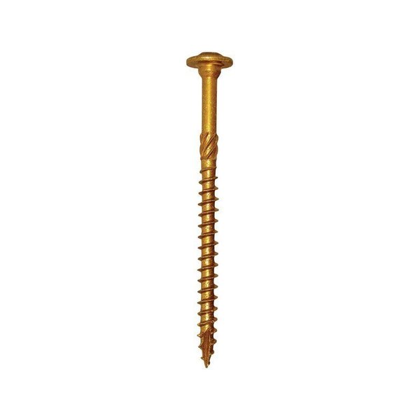 Grk Fasteners RSS Concrete Screw, 5/16" Dia., Washer, 3 1/8 in L, Steel Climatek Coated, 50 PK 96001